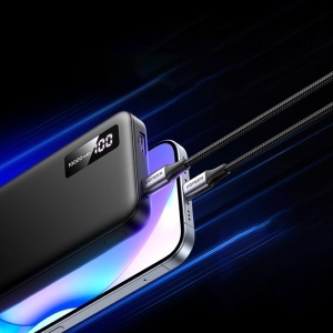 Baterie Externa 10000mAh, 20W, Ugreen PB311, 1x USB-A, 1x USB-C, PD3.0, Afisaj Digital, Suport, Negru - Img 3