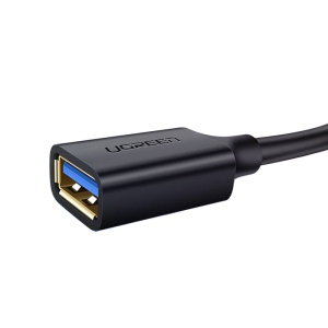 Cablu USB Extender, USB-A 3.0 (T) la USB-A 3.0 (M), Ugreen US129, Negru - Img 2