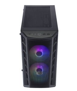 CARCASE Cooler Master MasterBox MB311L ARGB with Hub, MATX,Mesh front bezel,U3x2,TG side panel,ARGB fanx2,w/ ARGB controller, "MCB-B311L-KGNN-S02"  - 2