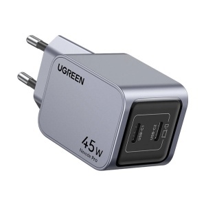 Incarcator Retea 45W, Ugreen Nexode Pro X707, GaN Fast Charger, 2x USB-C, QC4.0+ - Img 3