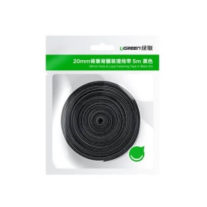 Organizator Cabluri Ugreen, Banda Velcro, Neagra, 5 Metri - Img 7