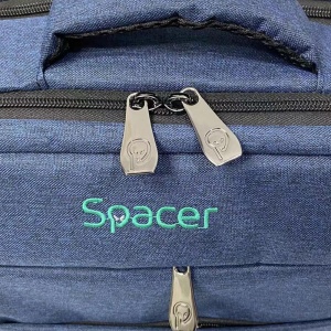 Rucsac Laptop 17 inch, Spacer, Compariment Calatorii, Buzunare Frontale, Strap Troler, Impermeabil, Albastru - Img 5