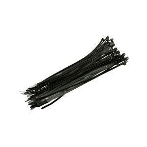 Set 100 x Coliere Basekit, Coliere Plastic 2.5 x 100mm, Negru