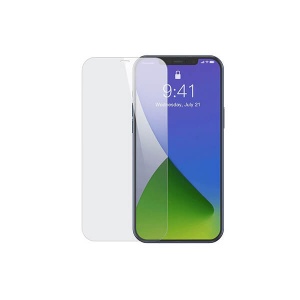 Set 2x Sticla Protectie Clear iPhone 12 Pro Max, Baseus Full-Glass, 3D Full Glue 9H, 0.3 mm