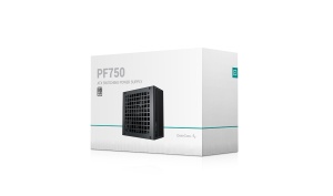 SURSA DeepCool PF750D, 750W (real), 120mm silent fan, 80 PLUS White, 4x PCI-E (6+2), 6x S-ATA "PF700" "R-PF750D-HA0B-EU"  (timbru verde 2 lei) - 1