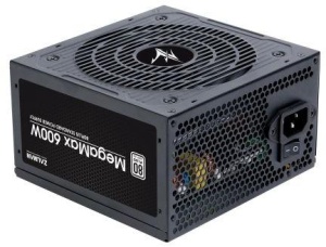 SURSA Zalman "TXII", 600W,  certificare 80 Plus , non-modular,  fan 120mm, negru, "ZM600-TXII" (timbru verde 2 lei) - 1