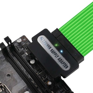 Adaptor ATX24 90°, Conectare Cablu Alimentare Placa de Baza, ATX 24 Pini Mama Tata - Img 6