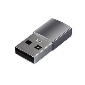 Adaptor OTG USB la USB Type-C, Basekit TD-USH40, Space Gray - Img 2