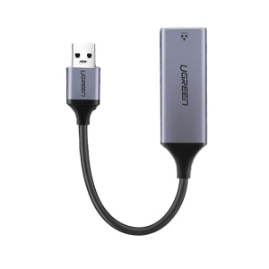 Adaptor USB 3.0 la Gigabit Ethernet RJ45, Ugreen 50922, 1000Mbps, Gri - Img 3