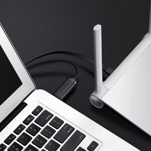 Cablu Consola USB 2.0 (T) la RJ45 Serial (T) LAN, Ugreen CM204, Negru - Img 5
