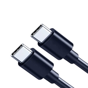Cablu Date si Incarcare USB Type-C la USB Type-C, Basekit USBCC-30, 30cm, Negru - Img 4