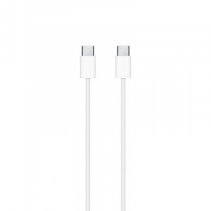 Cablu de Date Apple, USB Type-C la USB Type-C, 1m, Alb