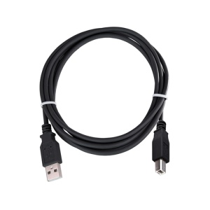 Cablu de Date Imprimanta USB-A (T) la USB-B (T), Basekit, 480 Mbps, Negru - Img 3