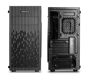 CARCASA DEEPCOOL MATREXX 30, Mini Tower mATX, fara sursa, sticla securizata, 1 x fan, USB 2.0 x 1, USB 3.0 x 1, Jack 3.5mm x 2, mesh, "DP-MATX-MATREXX30"  - 5