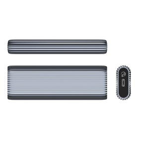 Carcasa Rack SDD M.2 NVMe, Orico, USB-C 3.2, 10Gbps, Argintiu - Img 2