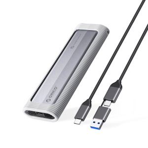 Carcasa Rack SSD M.2, NVMe/NGFF, Orico, USB-C 3.2 Gen2, 6Gbps/10Gbps, Gri