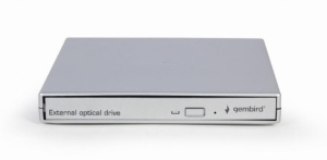 DVD-RW extern, GEMBIRD, interfata USB 2.0, argintiu, "DVD-USB-02-SV"  - 3