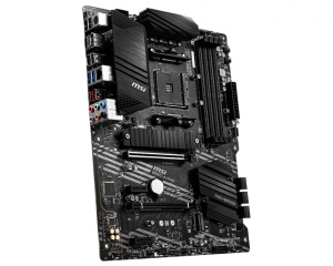 PLACA de BAZA MSI "B550-A PRO", skt AM4, ATX, AMD B550, 4 x DDR4, max. 128 GB, 6 x SATA, 2 x M.2, 7.1, "B550-A PRO" - 4