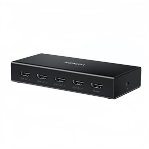 Splitter HDMI, Ugreen CM570, 1x HDMI la 4x HDMI, EDID, 4K@60Hz, Indicator LED, Negru - Img 4