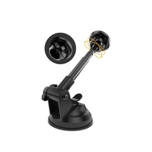Suport Auto cu Ventuza Yesido C41, Fixare Telefon pe Parbriz sau Bord, Ajustare Unghi, Negru - Img 3