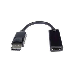 Adaptor DisplayPort 1.2a (T) la HDMI 2.0 (M), Basekit, Suport 3D, Negru - Img 3