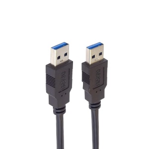 Cablu de Date USB-A 3.0 5Gbps, Tata-Tata, Basekit, Ecranat, Negru, 1/2/3 m - Img 12