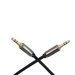 Cablu Extensie Audio, Basekit, Jack 3.5mm Tata la 3.5mm Tata, 1.5/3/5m, Negru - Img 3