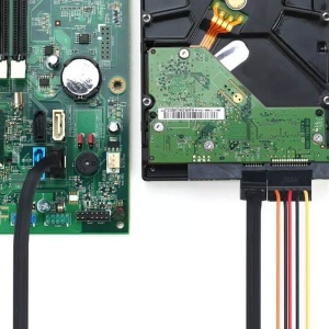 Cablu Flexibil SATA-SATA 90°, Ugreen US217, Conectare Hard-disk SSD, SATA III 6 Gbps, 0.5m, Computer Modding, Negru - Img 5