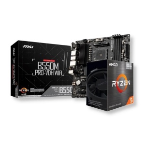 CPU AMD RYZEN 5 5500GT 4.40GHZ 6 CORE SKT AM4 19MB 65W RADEON BOX "100-100001489BOX" - 4
