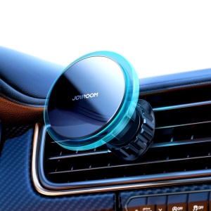 Incarcator Auto Wireless 15W, Joyroom, Prindere pe Grila de Ventilatie, Ajustare Unghi 360 Grade, Negru - Img 3