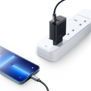 Incarcator Retea, McDodo 0921, 1x USB-C, 1x USB-A, Fast Charge, 33W, Negru - Img 3