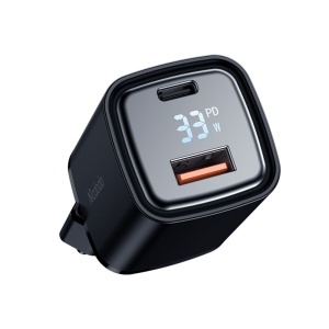 Incarcator Retea, McDodo 1701, 1x USB-A, 1x USB-C, Fast Charge, Display Digital, 33W, Negru - Img 3