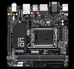 PLACA de BAZA Gigabyte "H610I DDR4", skt LGA 1700, mini ITX, Intel H610, 2 x DDR4, max. 64 GB, 4 x SATA, 1 x M.2, 7.1, "H610I DDR4" - 2