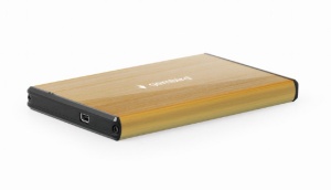 RACK extern GEMBIRD, pt HDD, 2.5 inch, S-ATA, interfata PC USB 3.0, aluminiu, auriu, "EE2-U3S-3-GL"   - 1