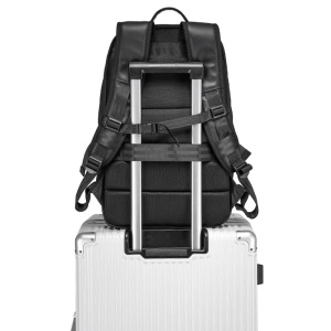 Rucsac Laptop 16 inch, Basekit TC102, Multicompartimentat, Oxford Cloth, Negru - Img 6