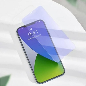 Set 2x Sticla Protectie Clear iPhone 12 Pro Max, Baseus Full-Glass, 3D Full Glue 9H, 0.3 mm - Img 3