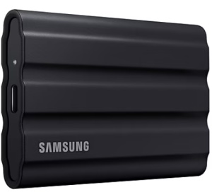 SSD. Externe Samsung MU-PE4T0S/EU- 4TB - Portable  T7 Shield USB 3.2, Black "MU-PE4T0S/EU" - 2