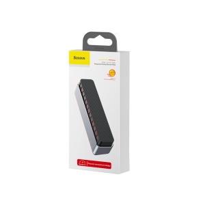 Suport Auto pentru Numar de Telefon, Baseus, Fixare Adeziva, Cifre Magnetice, Grey - Img 7