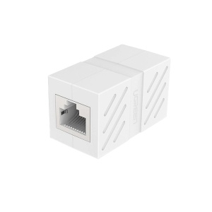 Adaptor Ethernet Ugreen NW114, RJ45 Mama la RJ45 Mama, Cat.7, 10 Gbps, Alb, 20311