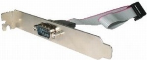ADAPTOR GEMBIRD Port Serial intern la Port Serial extern, bracket, 25cm, CCDB9RECEPTACLE