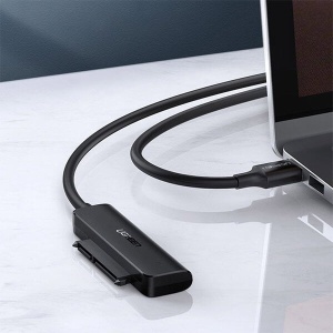 Adaptor USB Type-C la SATA pentru HDD/SSD 2.5 inch, Ugreen CM321, 5 Gbps, SATA 7+15 pini, Negru - Img 5