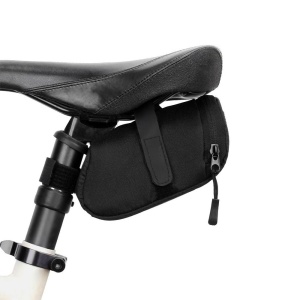 Borseta pentru Accesorii Bicicleta, Wozinsky, 0.6L, Prindere Sa, Neagra - Img 1