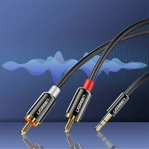 Cablu Audio Jack 3.5 mm - 2RCA Stereo Ugreen, 1/2/3 m - Img 8