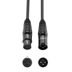 Cablu Audio Stereo XLR Ugreen, Extensie Echipamente Audio, Instrumente, Microfon, Conectori Mama - Tata, 1/2/3/5/8/10/15 m - Img 12