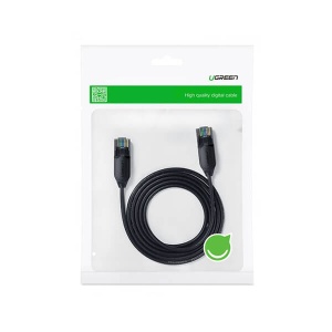 Cablu Ethernet RJ45, Patch Cord UTP Cat.6a Slim, Ugreen NW122, Negru - Img 4