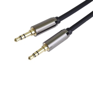 Cablu Extensie Audio, Basekit, Jack 3.5mm Tata la 3.5mm Tata, 1.5/3/5m, Negru - Img 4