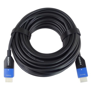 Cablu HDMI 2.1 (T) la HDMI 2.1 (T), Fibra Optica AOC, Ultra High Speed 48 Gbps, Basekit, 8K@60Hz, 4K@120Hz, Activ - Img 4