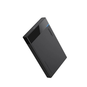 Carcasa rack Premium Ugreen 30848 pentru HDD/SSD extern 2.5 inch SATA cu cablu USB 3.2 la Micro USB SuperSpeed, Negru - Img 3