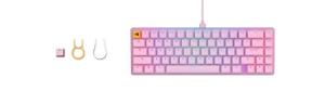 Glorious PC Gaming Race Tastatura mecanica gaming RGB GMMK 2 Compact, Fox Linear Switches, USB-C, US layout, Roz "GLO-GMMK2-65-FOX-P"  - 3