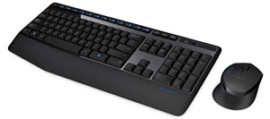 KIT wireless LOGITECH, tastatura wireless + mouse wireless, black, "MK345" "920-006489"  - 1
